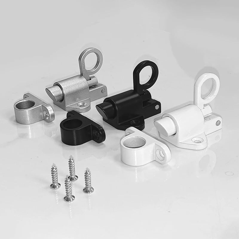 Aluminum Alloy Spring Door Bolt Automatic Latch Lock | Gate Window