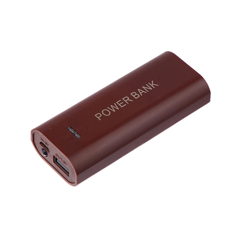 Portable Power Bank Case DIY 2Cell 18650 Battery Box For Smart Phone Charge 5V 1A For 18650 Battery With Indicator Light Peaceful Pleasures Health and Wellness Coffee