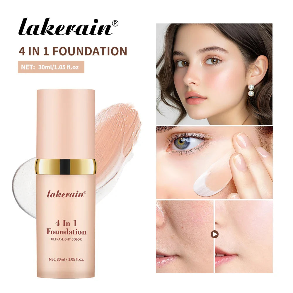 4-in-1 Color Adapting Foundation SPF 30 | Concealer & Moisturizer