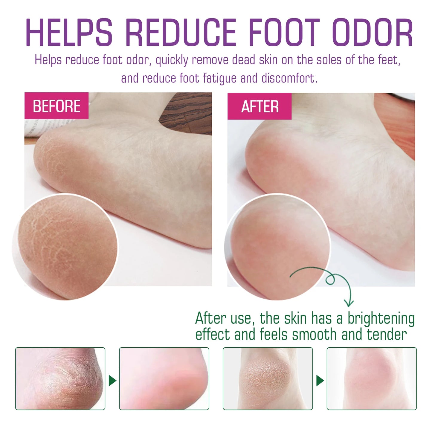 Green Tea Sea Salt Foot Soak – Exfoliate & Soften Feet