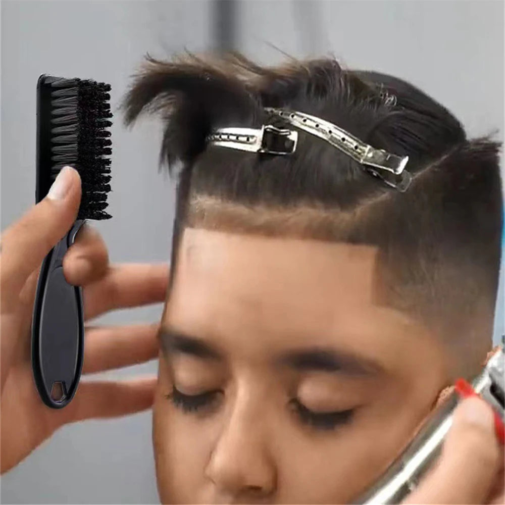 Soft Bristle Barber Cleaning Brush for Clippers & Blades