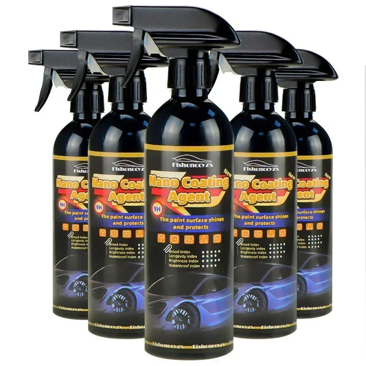 Ceramic Car Coating 1000ML 9H Nano Liquid Glass Plated Crystal Hydrophobic Waterproof Polishing Paint Hardness Car Polish Wax Peaceful Pleasures Health and Wellness