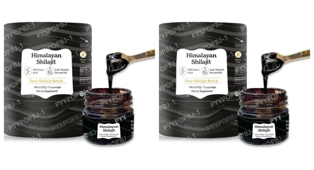 Himalayan Shilajit Resin | Fulvic Acid, 85+ Minerals, 75 Servings