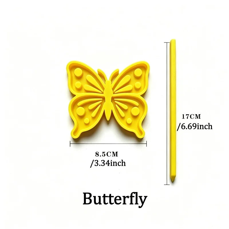 Bee & Butterfly Water Feeder | Garden Stake Drinking Station Garden Pollinator Feeder Peaceful Pleasures Health and Wellness Butterfly