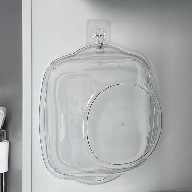 Washstand Transparent Thickened Washbasin Household Large Plastic Wash Basin Dormitory Student Washbasin Baby Foot Wash Basin Peaceful Pleasures Health and Wellness