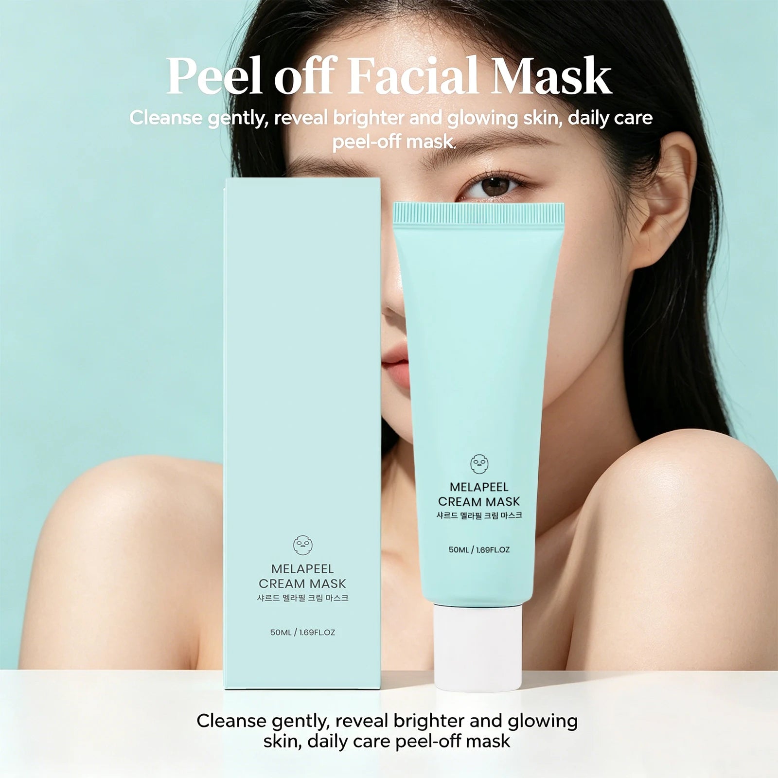 Peel-Off Mask Gentle Cleansing, Removes Blackheads Exfoliating Brightening & Radiant Glow Oil Control Firming Skin Facial Mask Peaceful Pleasures Health and Wellness