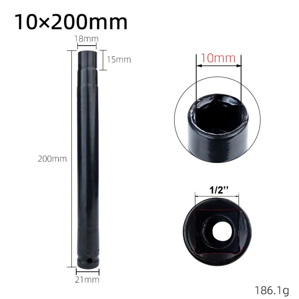 Ceiling Leveling Sleeve 10–14mm Hollow Screw Nut 1/2" Drive