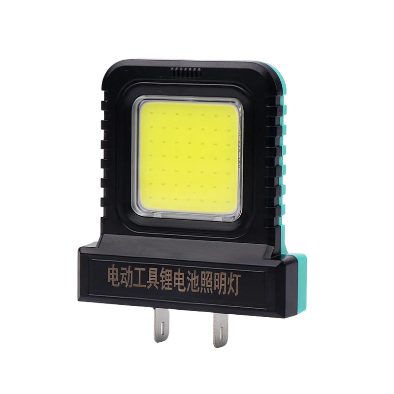 14W LED Work Light for 20V–21V Li-ion Tool Batteries