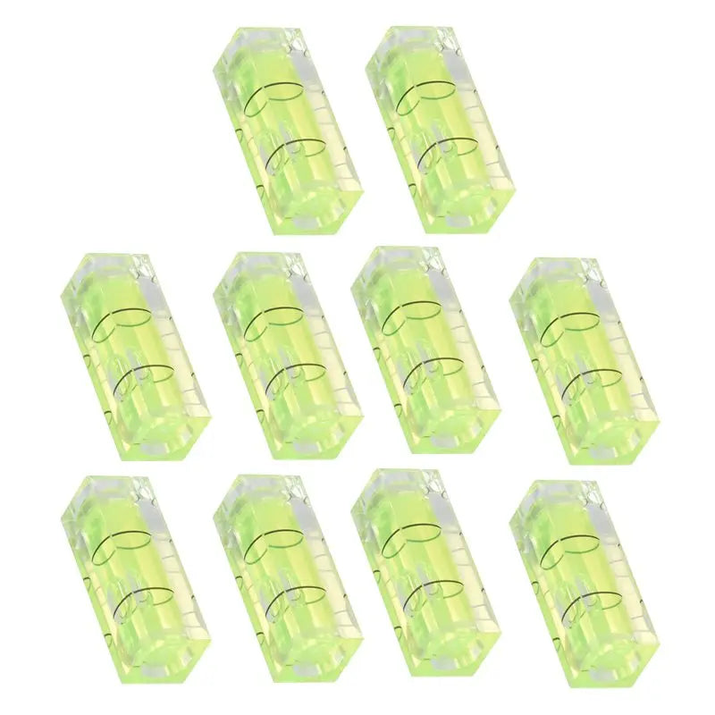 Mini Bubble Spirit Level 10x10x29mm – 6 or 10 Pack
