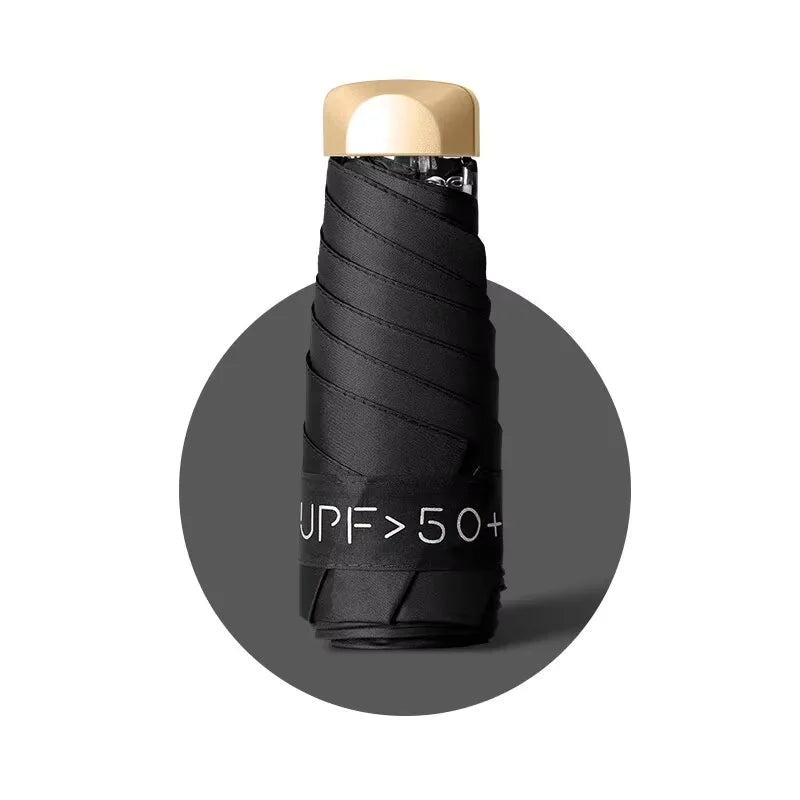 Mini Pocket Parasol – UV Protection 5-Fold Compact Umbrella