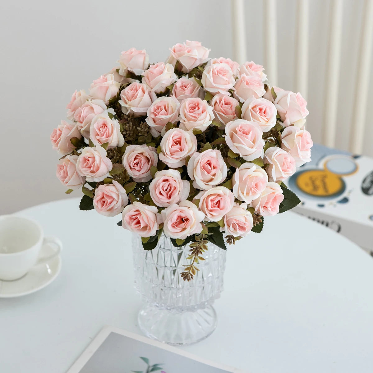 Artificial Silk Rose Bouquet – Wedding & Home Décor
