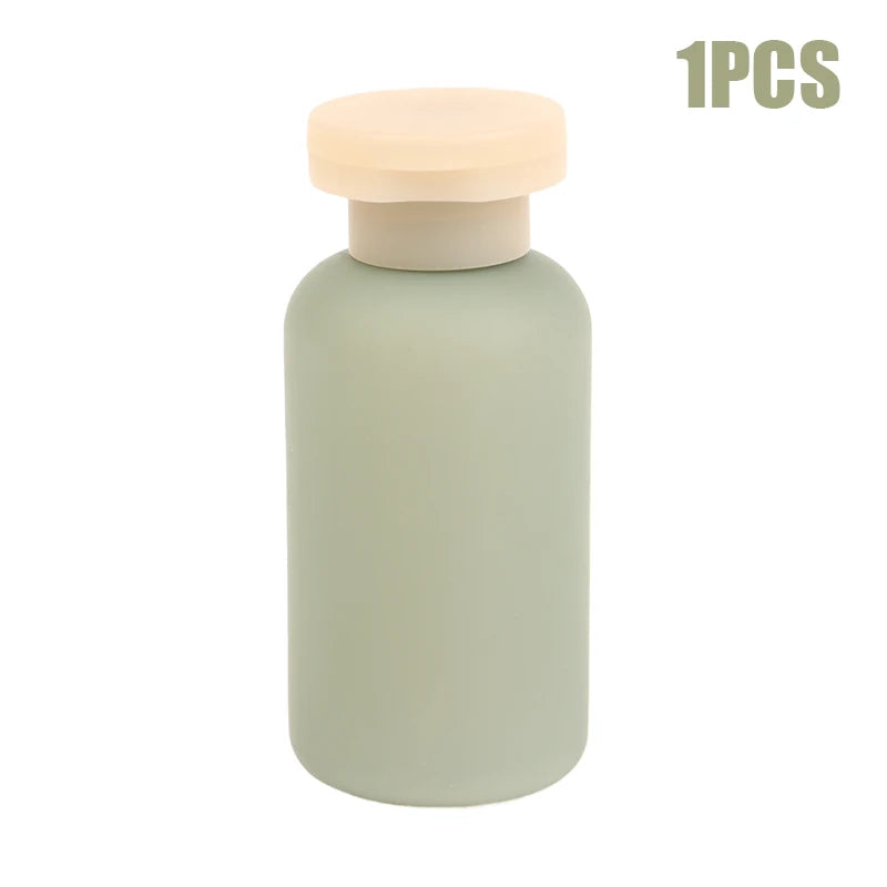 100ml Refillable Squeeze Travel Bottles with Flip Cap | 1/3/4 Pack