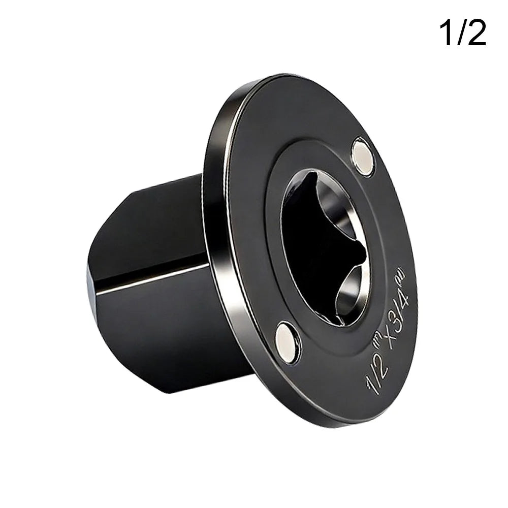 4-Piece Low-Profile Impact Socket Adapter Set | 1/4 to 1" Drive