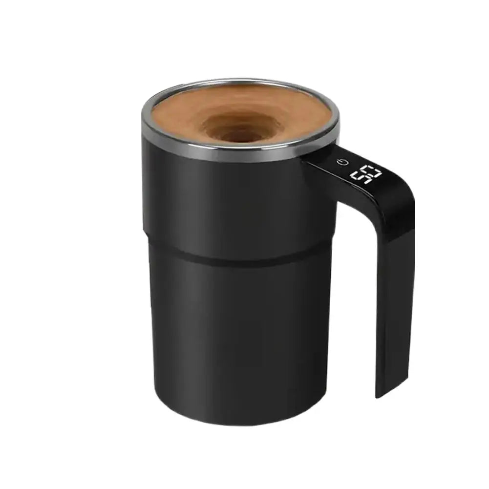 380ml Electric Self-Stirring Mug – USB Rechargeable Stainless Steel