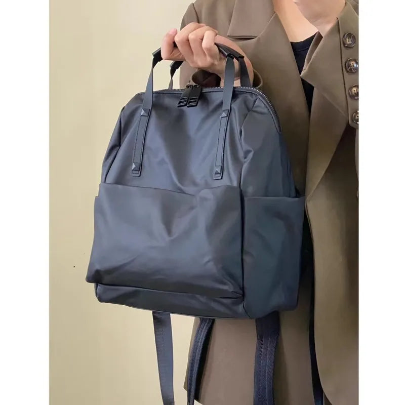 Waterproof Nylon Backpack – Lightweight Travel & Commuter Bag