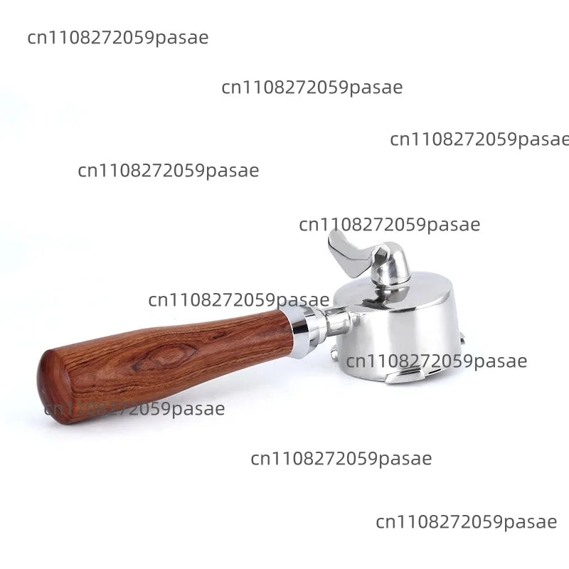 51mm Espresso Filter Basket & Solid Wood Portafilter Handle