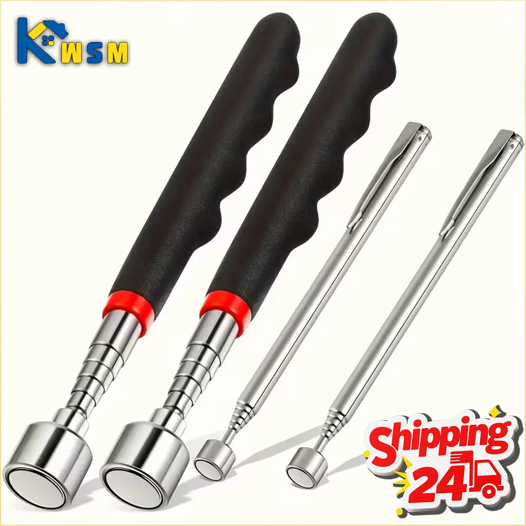 Telescopic Magnetic Pickup Tool with LED Light | 1/3/5 Pack