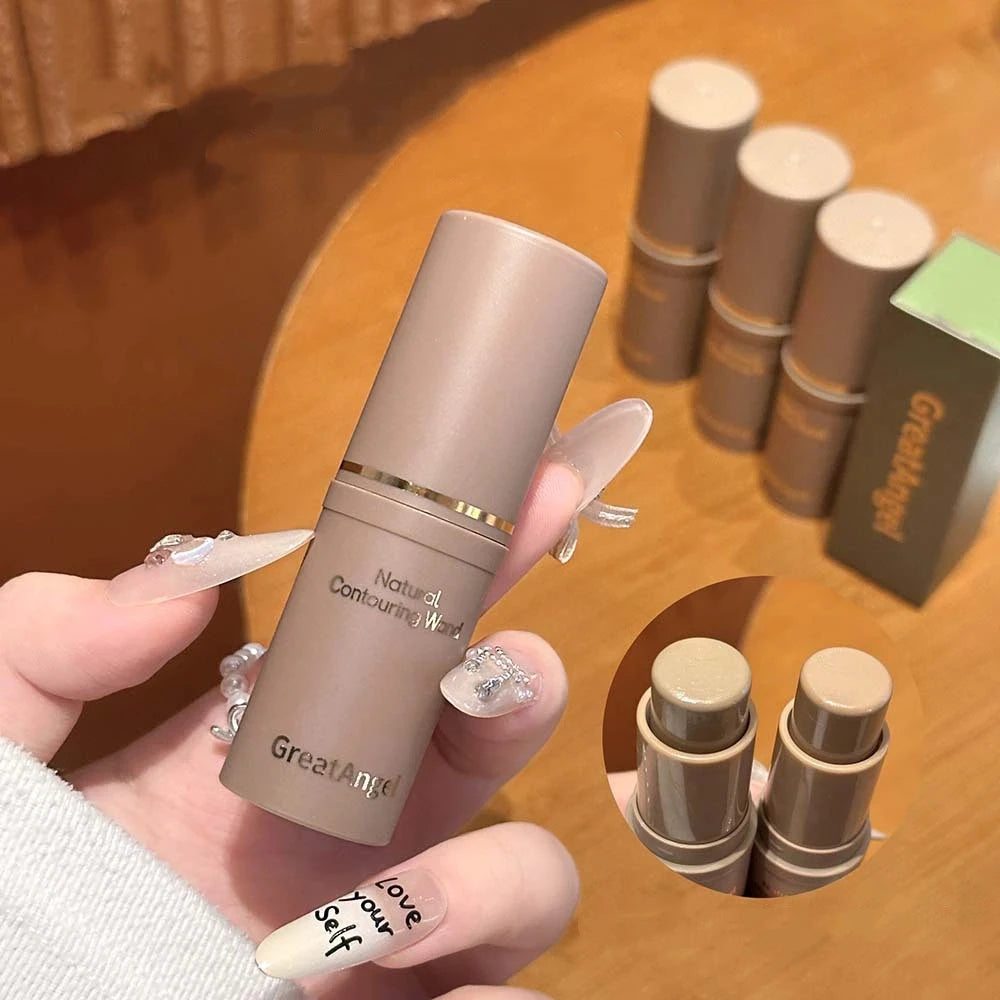 Grey Brown Matte Contour Stick – Waterproof Long-Lasting Makeup