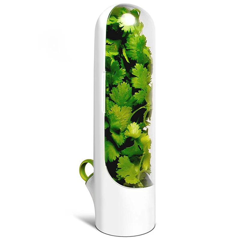 Kitchen Gadgets Vanilla Preservation Fresh-keeping Cup Herb Storage Container Good Seal Effect Fresh Cup for Kitchen Tool Peaceful Pleasures Health and Wellness