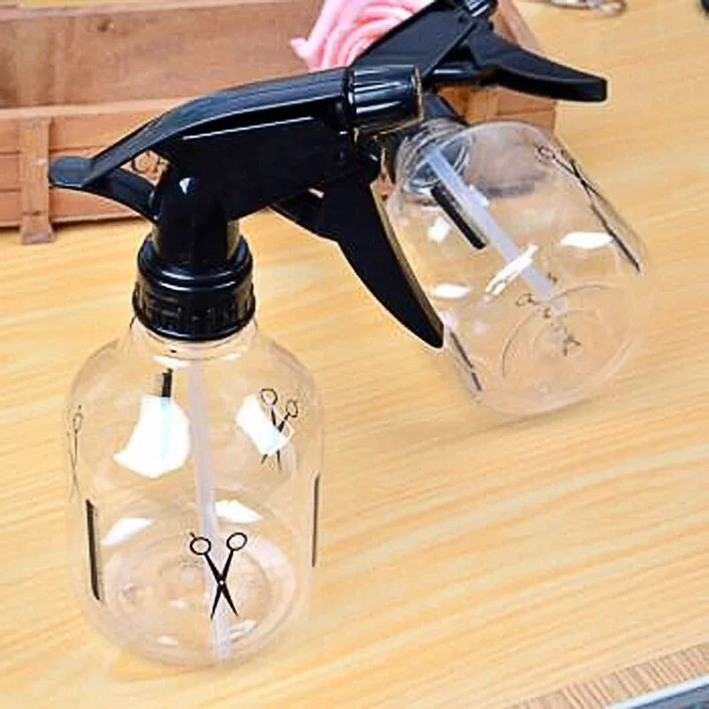 1pc Water Sprayer Hair Salon Tool Transparent Makeup Moisture Atomizer Pot Hair Hairdressing Tools Fine Mist Sprayer Bottles Peaceful Pleasures Health and Wellness Clear 250ml