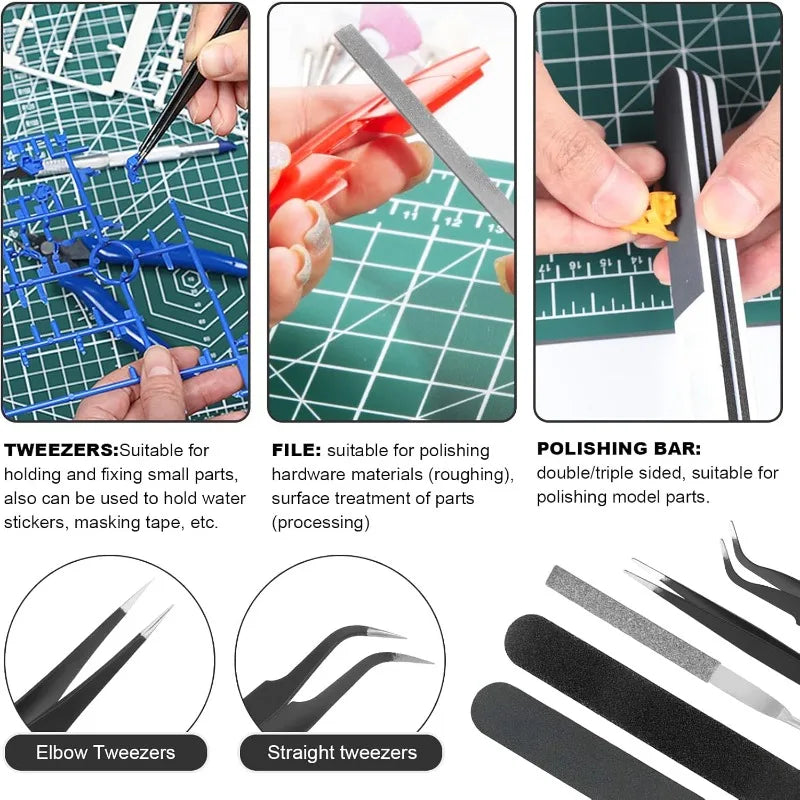 Model Making Starter Tool Kit – DIY Hobby Assembly Tools