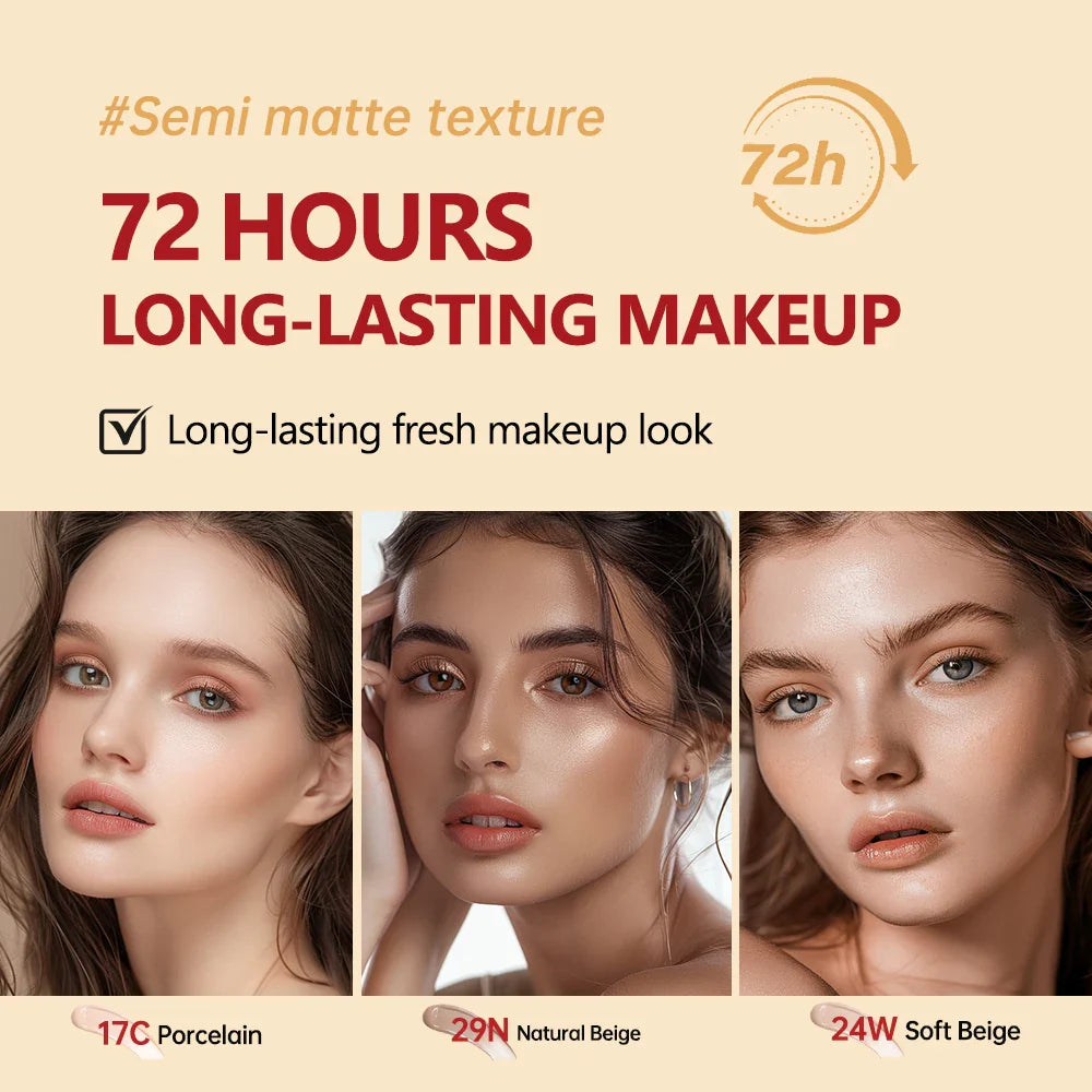 Super Fit Cushion Foundation – Full Coverage, SPF & Waterproof