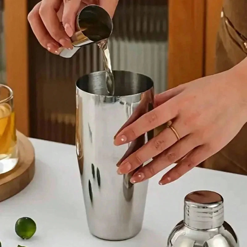 1pc Stainless steel cocktail shaker shaker cocktail shaker bar tool Peaceful Pleasures Health and Wellness