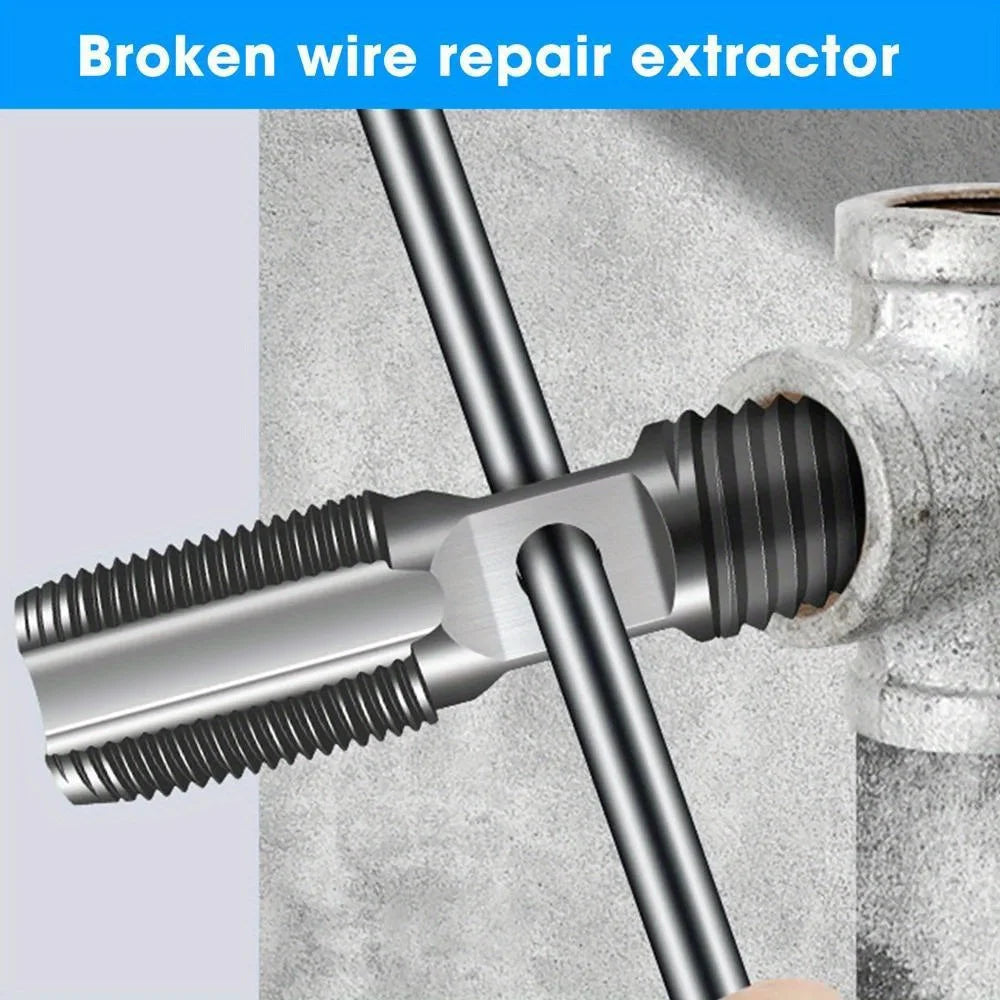 Double Head Screw Extractor & Thread Repair Kit 1/2" 3/4" Peaceful Pleasures Health and Wellness