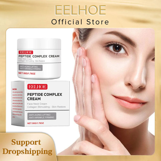 EELHOE Peptide Firming Face Cream – Hydrating & Lifting 50g Firming Face Cream Peaceful Pleasures Health and Wellness