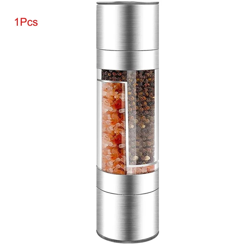 2-in-1 Salt & Pepper Grinder | Stainless Steel Ceramic Mill