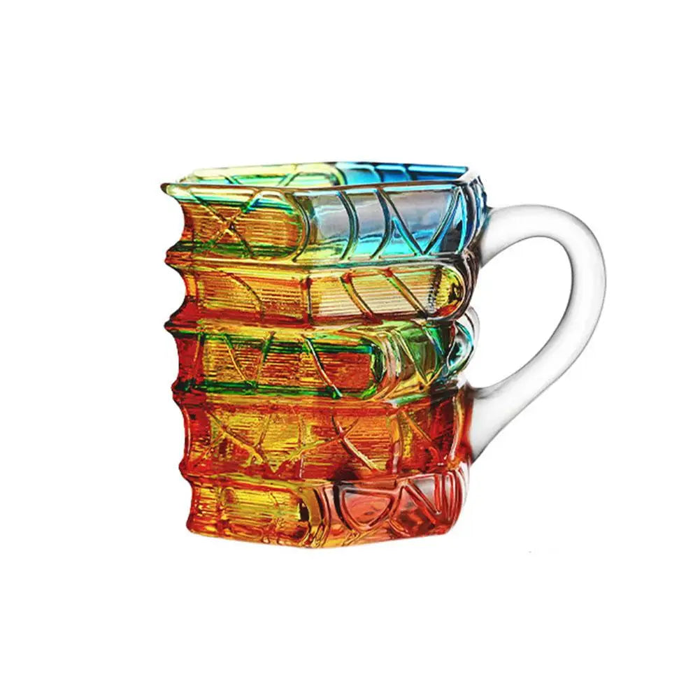 3D Painted Book Stack Coffee Mug – Unique Gift for Book Lovers Peaceful Pleasures Health and Wellness 420ML B