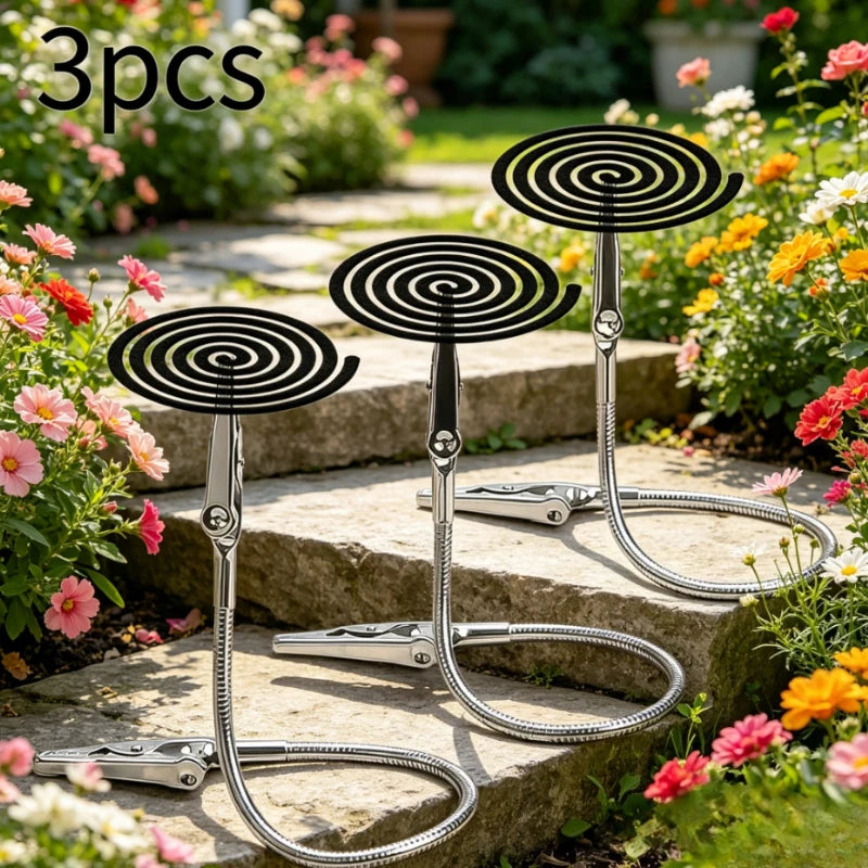 3-Pack Dual Head Incense Holder Clip – Outdoor Mosquito Repellent Incense Holder Clip Peaceful Pleasures Health and Wellness