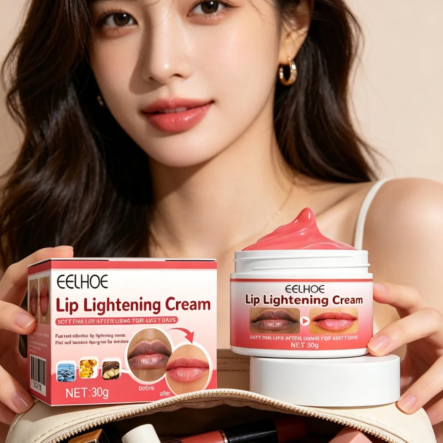 EELHOE Lip Lightening Cream – Hydrating & Brightening Balm
