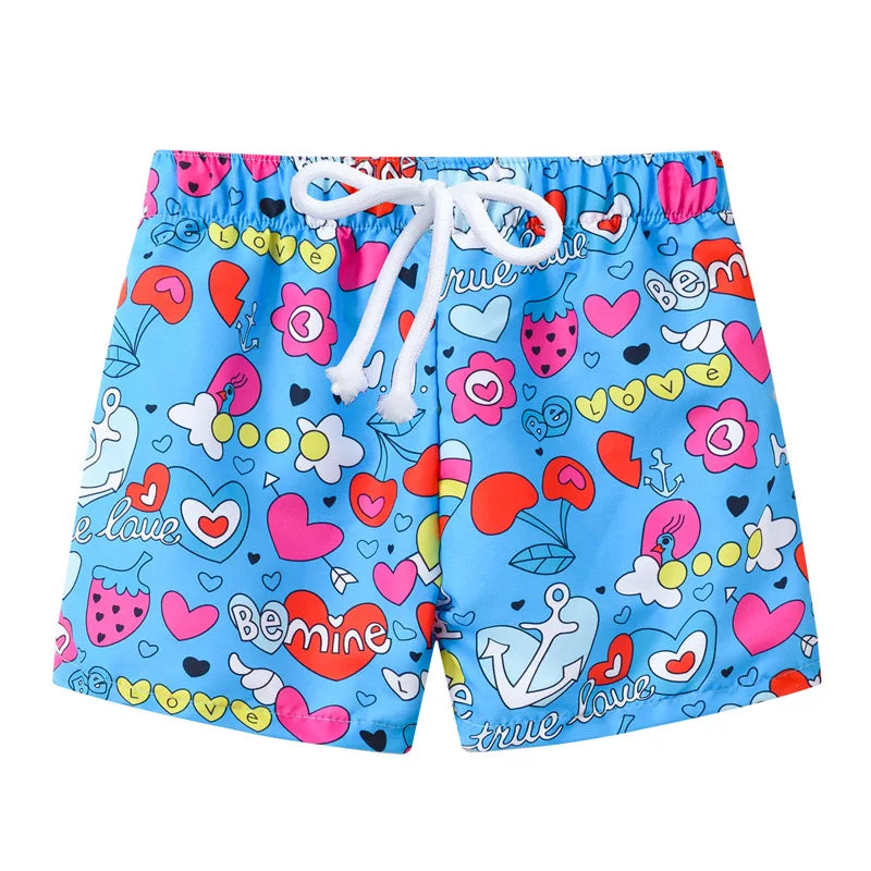 Boys Swim Trunks UPF 50+ Quick-Dry Beach Shorts Kids 3–13Y