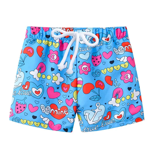 Boys Swim Trunks UPF 50+ Quick-Dry Beach Shorts Kids 3–13Y Kids Swim Trunks Peaceful Pleasures Health and Wellness