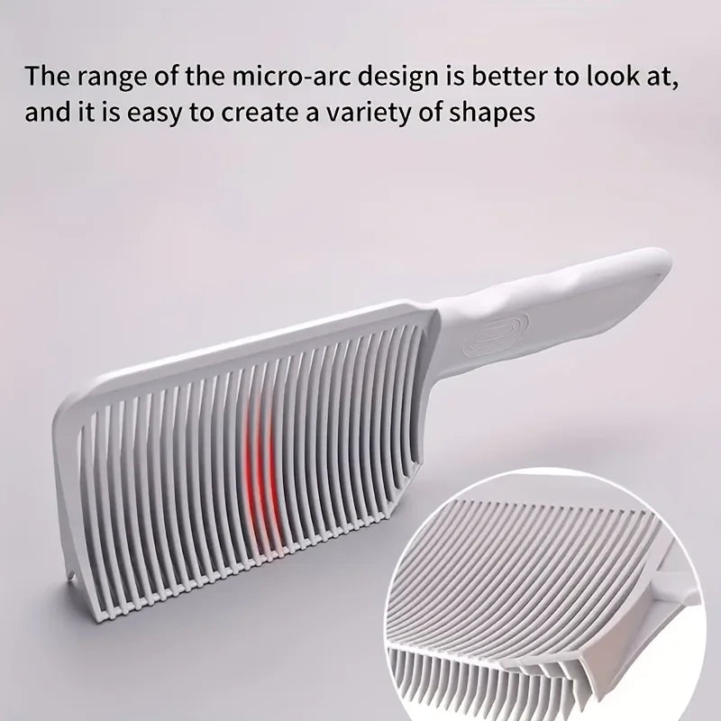 Professional Barber Fading Comb – Heat Resistant Flat Top Tool