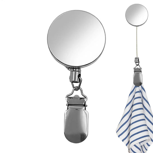 Retractable Towel Clip | Self-Adhesive Wall-Mounted Holder Retractable Towel Holder Oasis Select