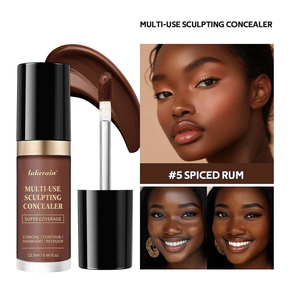 Lakerain Multi-Use Concealer Cream – Contour, Cover & Highlight