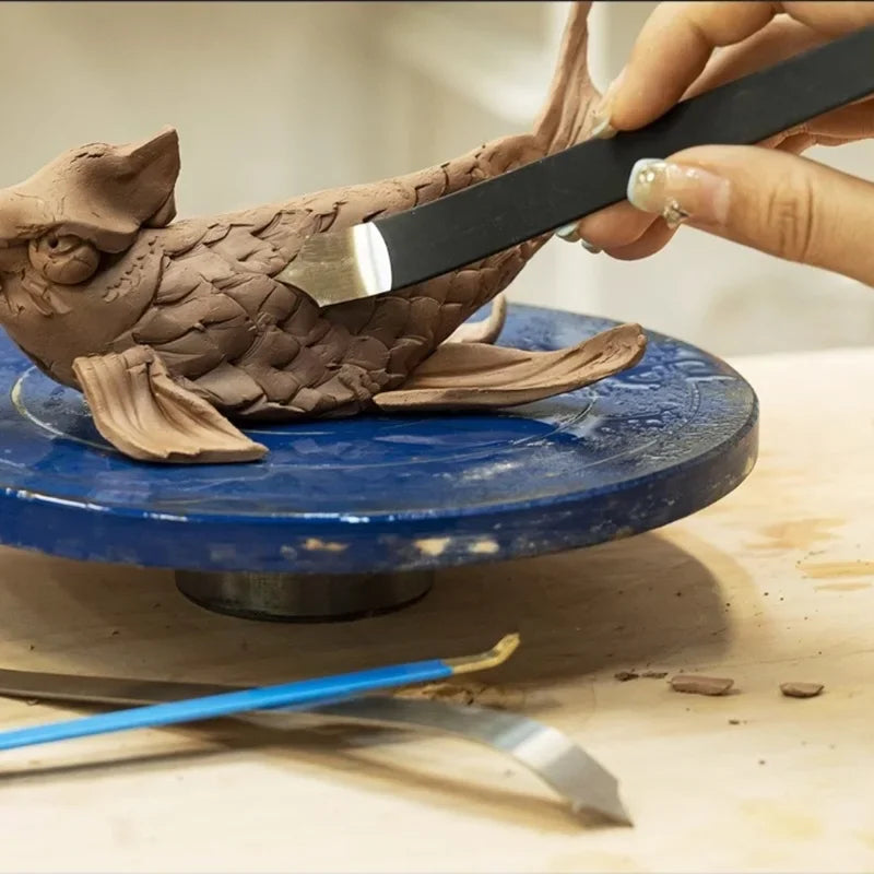 Dragon & Fish Scale Texture Blade | Pottery Carving Tool Pottery Carving Tool Peaceful Pleasures Health and Wellness