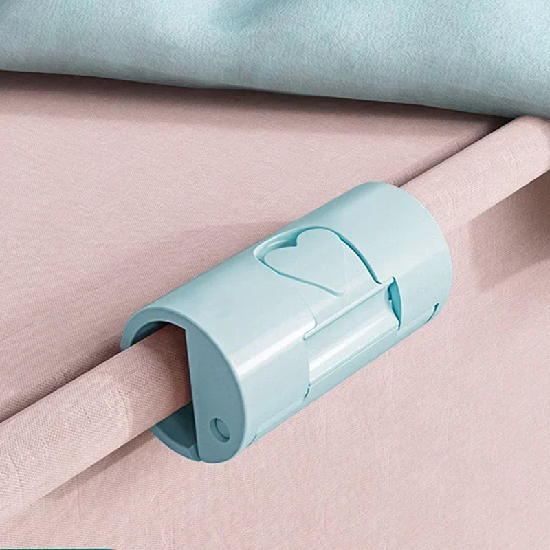 12Pcs Plastic Anti-slip Clips, Bed Sheet Quilt Cover Holder Clamp, Curtain Blanket Retainer Buckle, Clothes Organizer Storage Peaceful Pleasures Health and Wellness