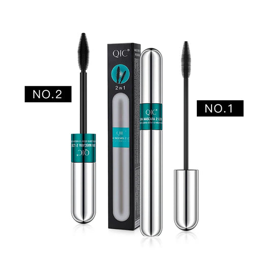 QIC 4D Silk Fiber Mascara – Lengthening, Curling & Volumizing Silk Fiber Mascara Oasis Select