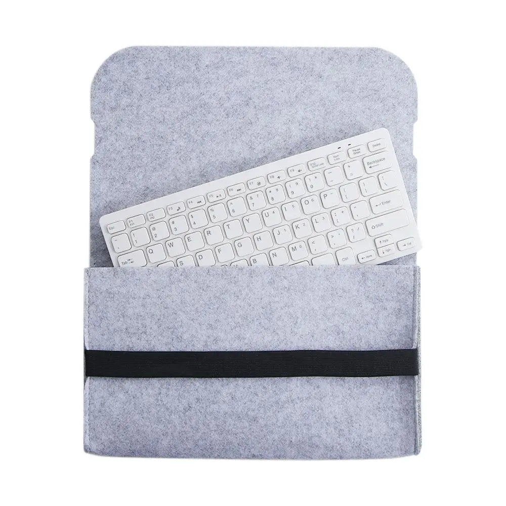 Organizer Travel Cover Large Capacity Keyboard Storage Bag Keyboard Felt Bag Mechanical Keyboard Bag Keyboard Carrying Case Peaceful Pleasures Health and Wellness