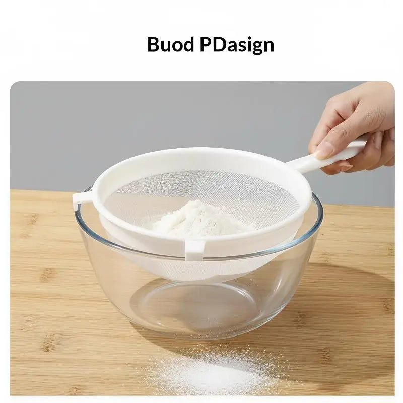 Ultra Fine Mesh Strainer with Handle | Mini Kitchen Sieve
