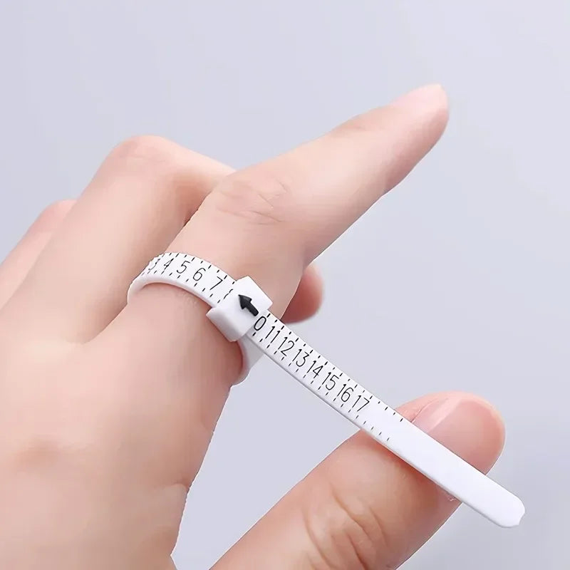 Ring Sizer Measuring Tool | US EU UK Finger Size Gauge
