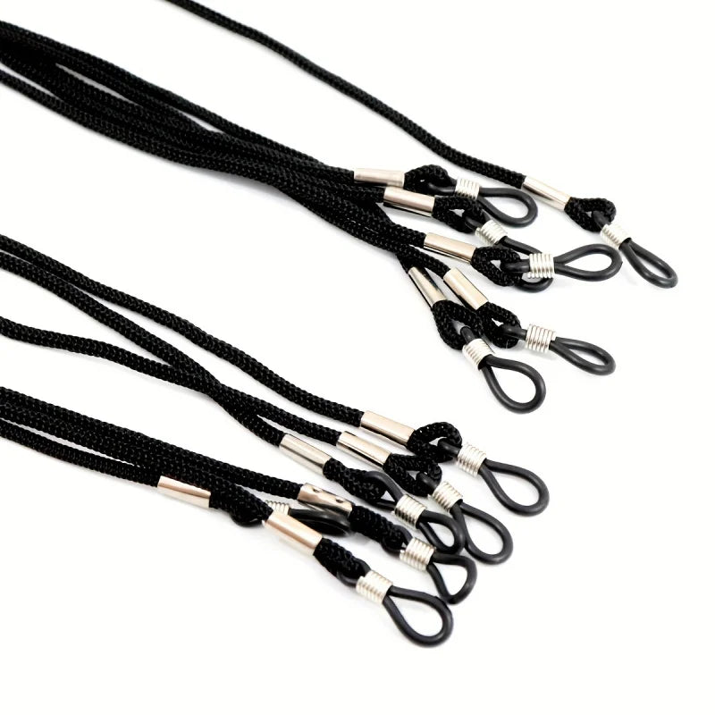 6-Pack Anti-Slip Glasses Strap – Elastic Sports Sunglasses Cord & Lanyard Eyewear Accessories Peaceful Pleasures Health and Wellness