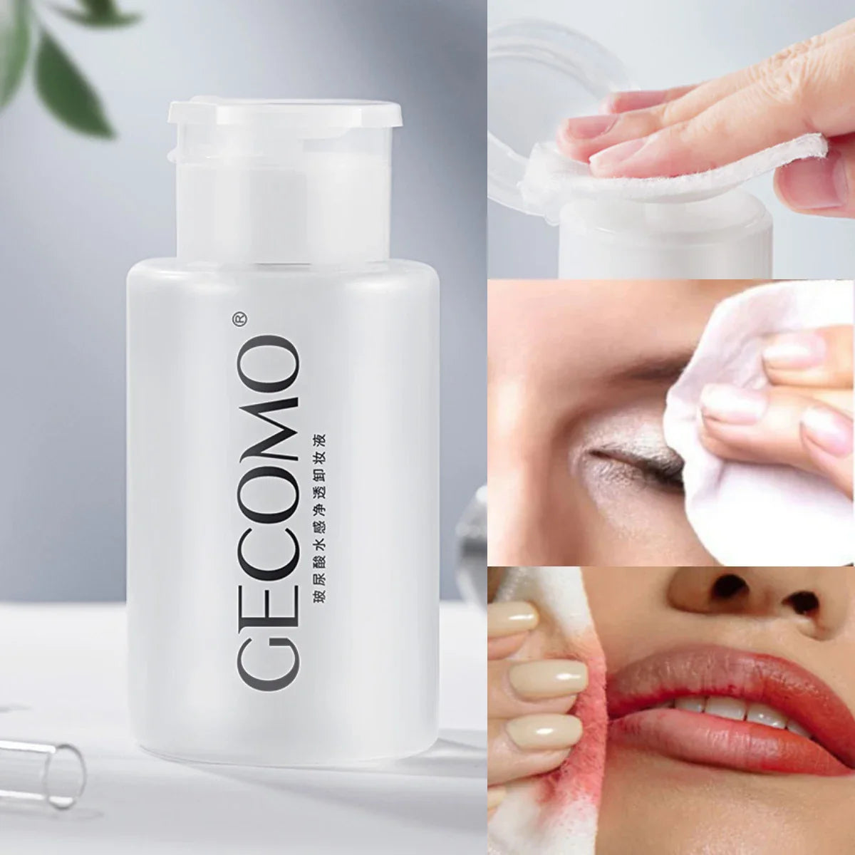 GECOMO 3-in-1 Hyaluronic Acid Makeup Remover – Sensitive Skin