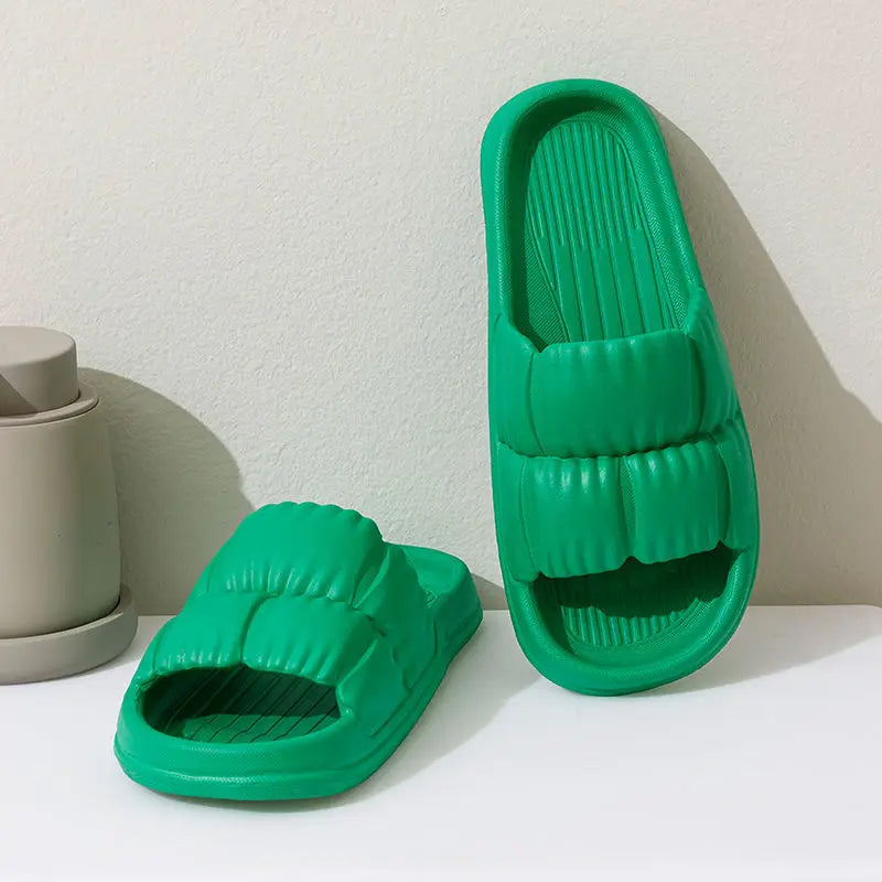 Women's Cloud Slippers – Soft EVA Non-Slip Indoor Slides