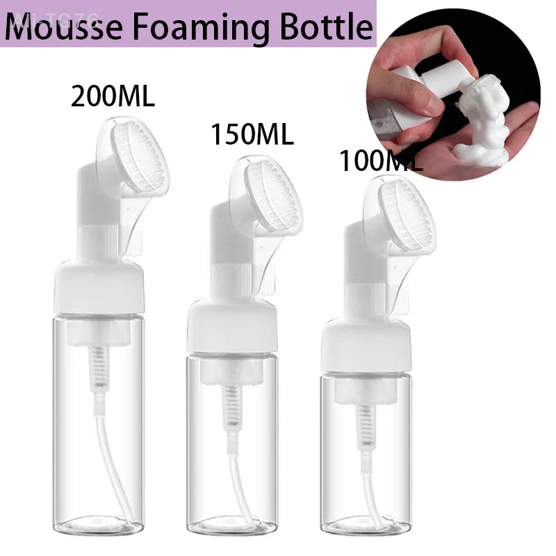 Foaming Pump Bottle with Silicone Brush | 100/150/200ml