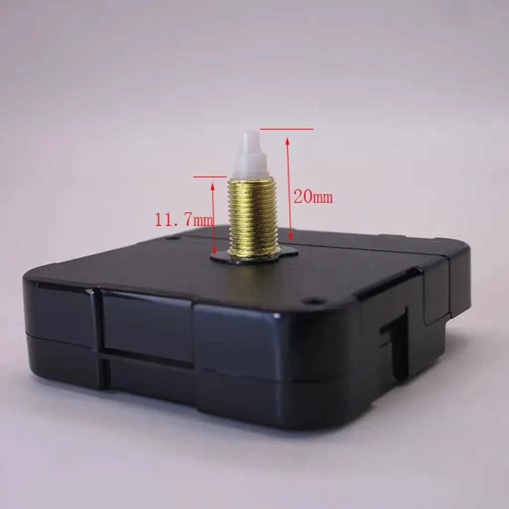DIY Wall Clock Replacement Movement Parts Repair Quartz Time Hands Clock Motor 20mm Maximum Dial Thickness 31mm Shaft Length Peaceful Pleasures Health and Wellness 20mm