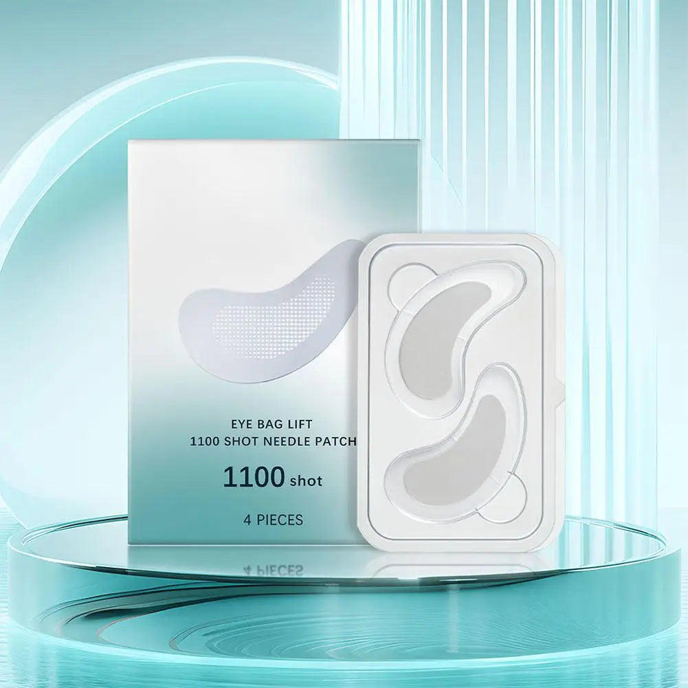 Microneedle Under Eye Patch – Hyaluronic Acid Firming Eye Mask for Wrinkles & Dark Circles Peaceful Pleasures Health and Wellness